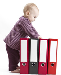 young child with ring file