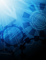 Abstract technology background.