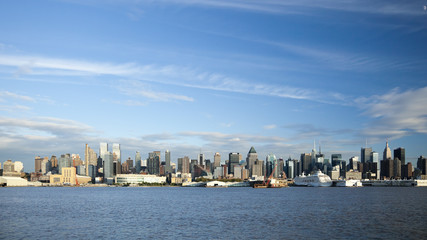 Obraz premium The New York City Uptown skyline