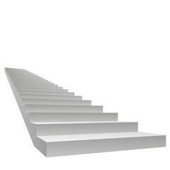 High resolution conceptual 3D stair