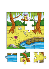 gioco 4, il puzzle