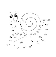 gioco 7, la lumaca