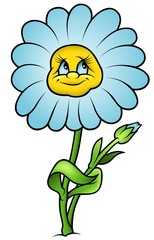 Daisy Flower - Cartoon Illustration