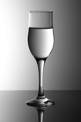 Glass of water
