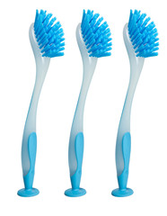 Bürsten Trio blau