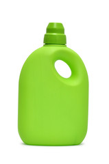 Green plastic bottle
