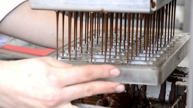 making chocolate