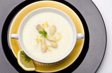 Spargelcremesuppe