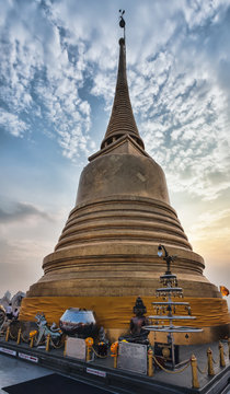 Golden Mount Temple (Wat Sakate), Bangkok, Thailand
