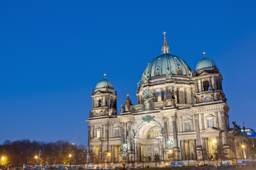 Naklejka na ściany i meble Berliner Dom (Katedra w Berlinie) w Berlinie, Niemcy