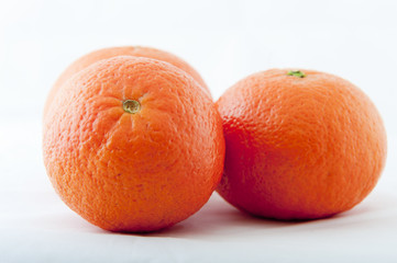 mandarin isolated on white background