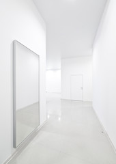 Empty new white interior