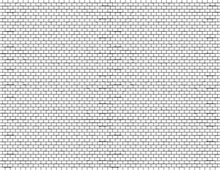 High resolution wall brick brush. Transparent silhouette.