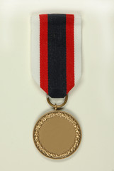 Blank medal