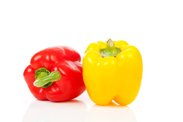 Two paprika vegetables