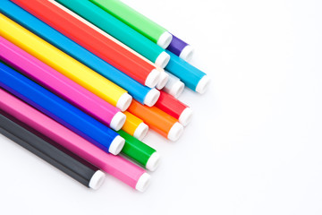 Colorful markers