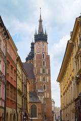 Florianska street, Kracow, Poland