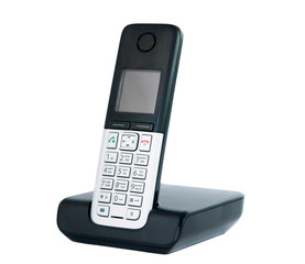 Wireless phone isolated