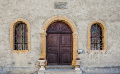Fototapeta na wymiar Old Church Door
