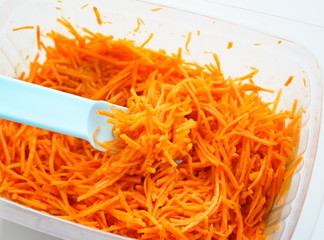 carottes rapées ,entrée ,crudités