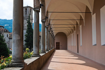 St. Colombano Abbey. Bobbio. Emilia-Romagna. Italy.