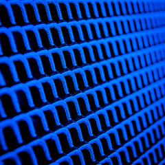 Obraz premium abstract metallic grid