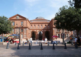 Naklejka premium Toulouse La Halle aux grains