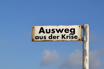 Ausweg aus der Krise