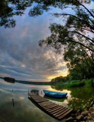 sunset and boat © Radoslaw Maciejewski