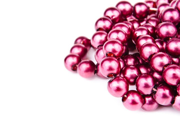 Necklaces of colored balls