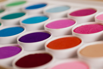 Close up in Paints
