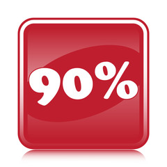 90 PERCENT ICON