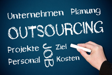 Outsourcing - Business Concept