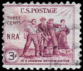 USA - CIRCA 1933 Workers