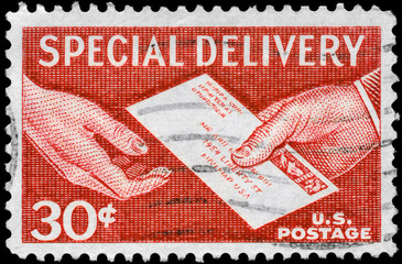 USA - CIRCA 1957 Special Delivery