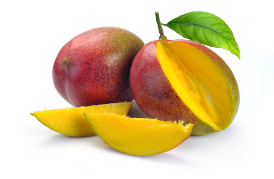 Mango with section