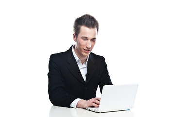 Man with laptop