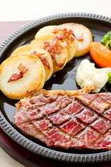 Black pepper steak