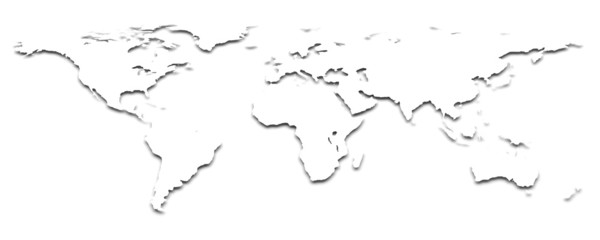 Fototapeta na wymiar Earth map