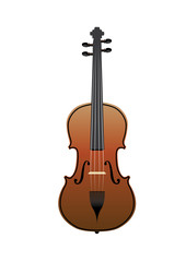 Naklejka na ściany i meble vector violin illustration
