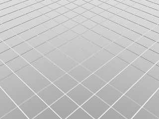 3d abstract background metal floor