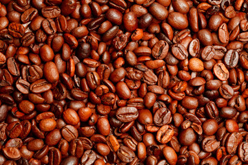 brown coffee, background texture, close-up