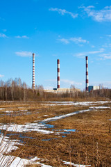 Obraz premium Hydroelectric power station