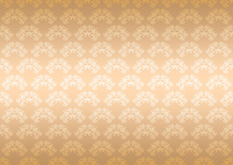 Seamless pattern wallpaper floral bright