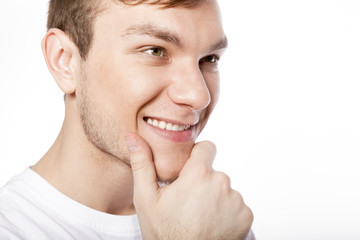 Portrait of a smiling young man