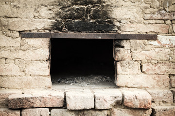 Antique brick oven