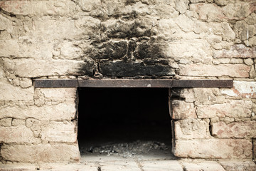 Antique brick oven