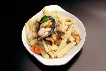 Pasta fagioli e cozze