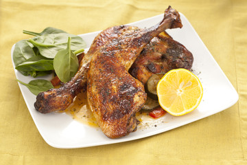 Roasted Chicken with vegetables