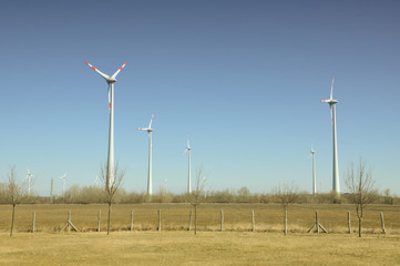 Power generating windmills